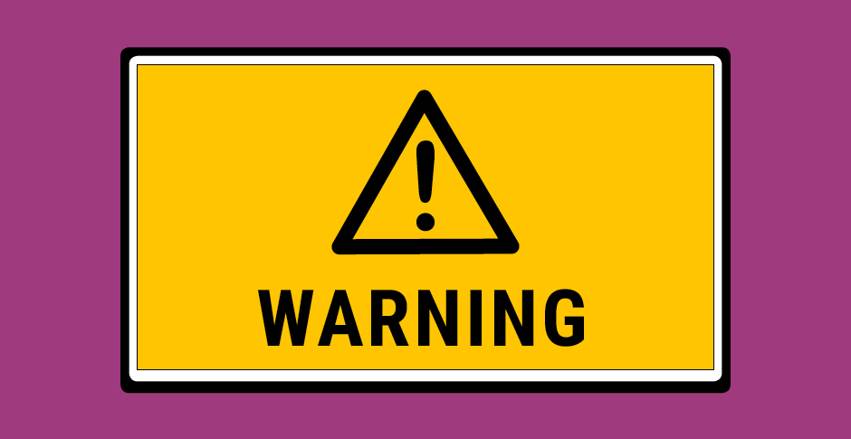 Image result for warning signs