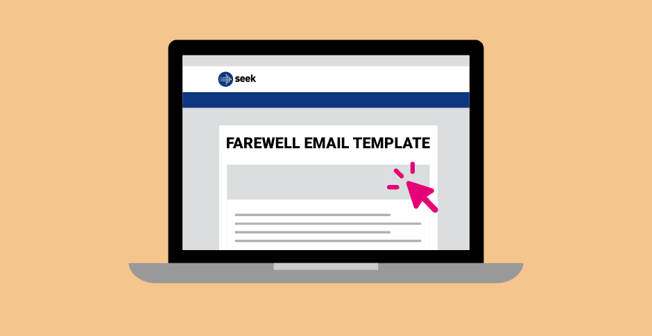 Farewell email templates